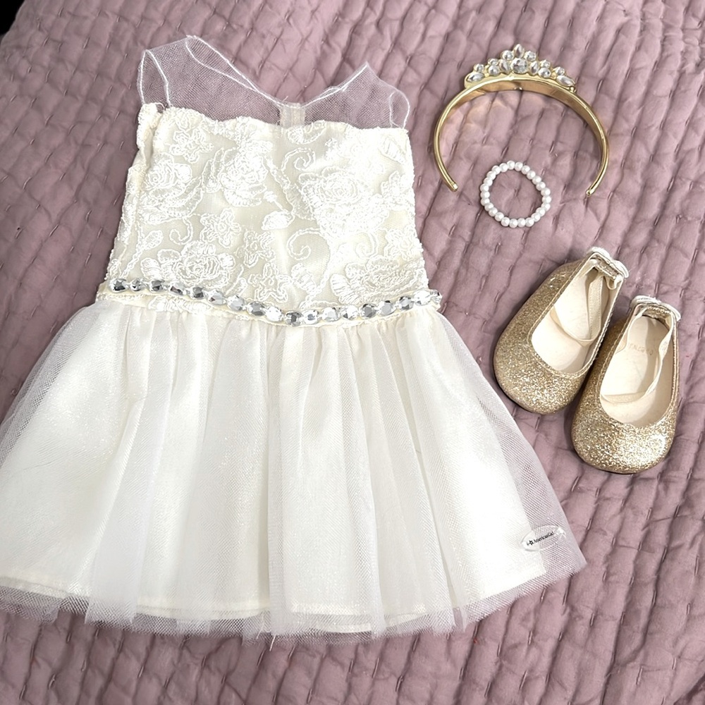 American Girl Doll Christmas Dress